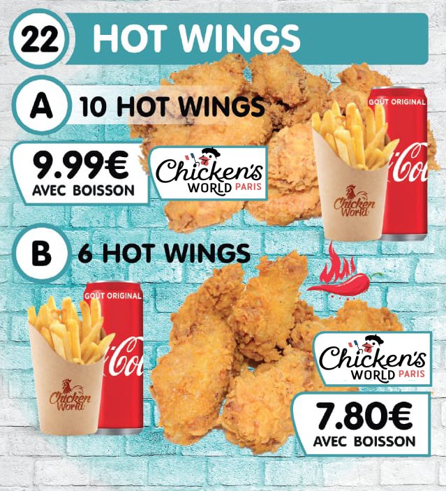 10 Hot Wings