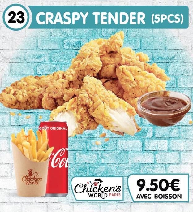 Craspy Tender 5 PCS