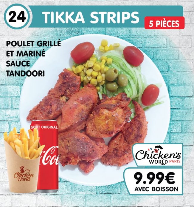 Tikka Strips 5 pieces 1